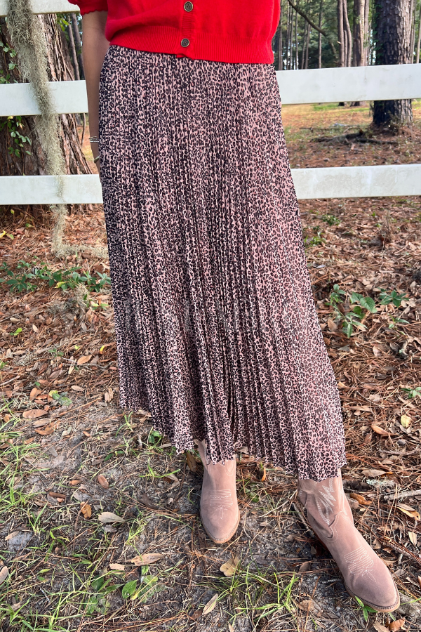 Baby Leopard Maxi Skirt by Farm Rio