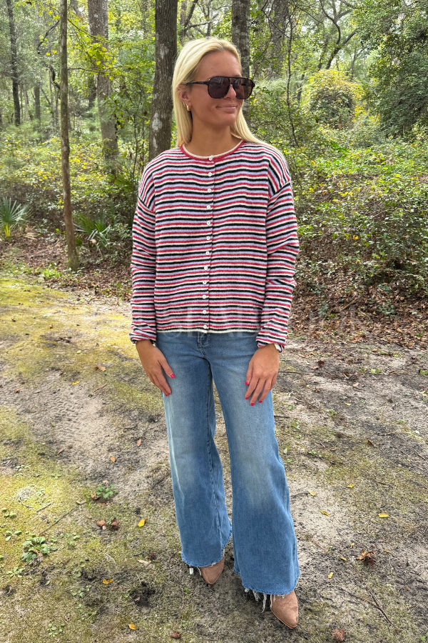Barker sweater, red