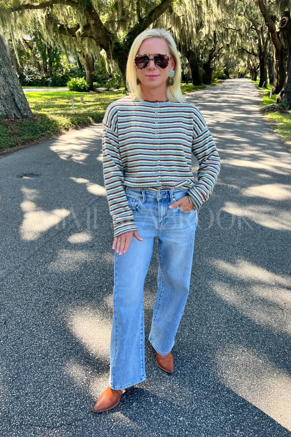 Barker sweater, sage