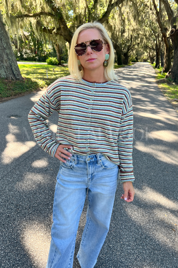 Barker sweater, sage