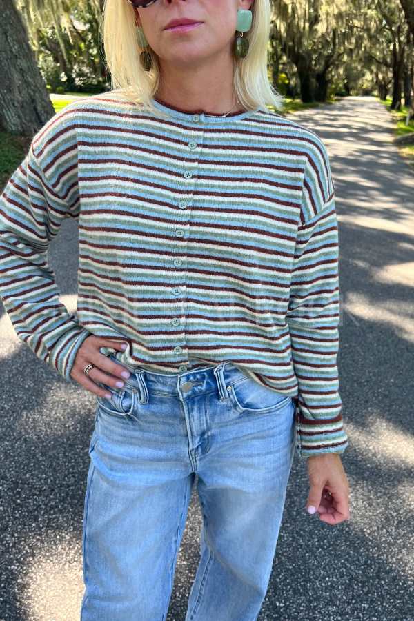 Barker sweater, sage