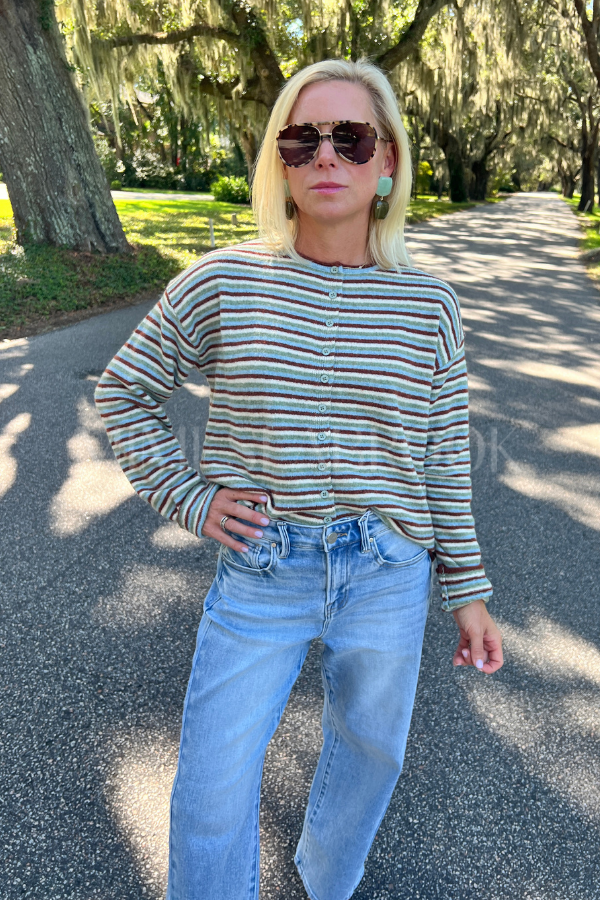 Barker sweater, sage