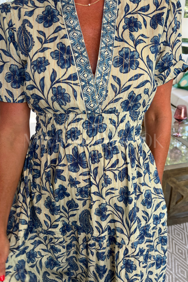 Barlow dress, navy