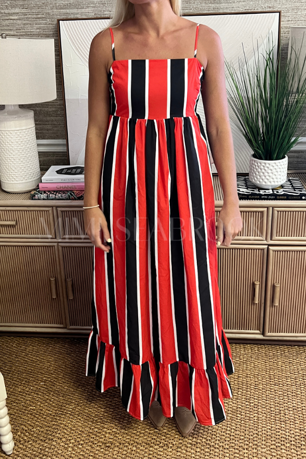 Barron dress, red
