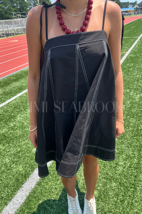Barstow dress, black