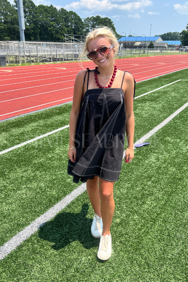 Barstow dress, black