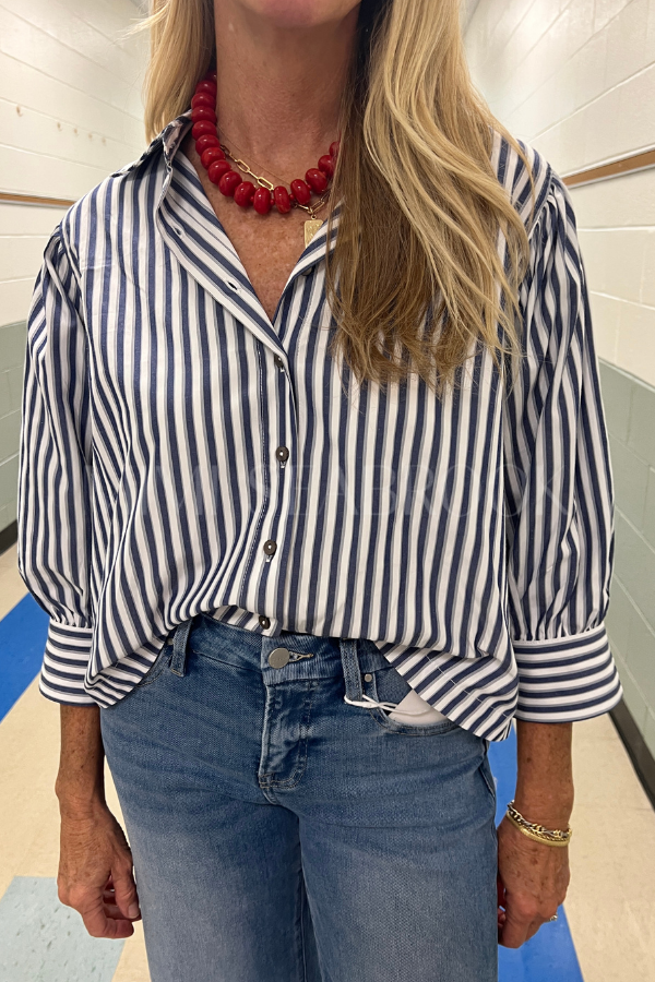 Bassett top, navy