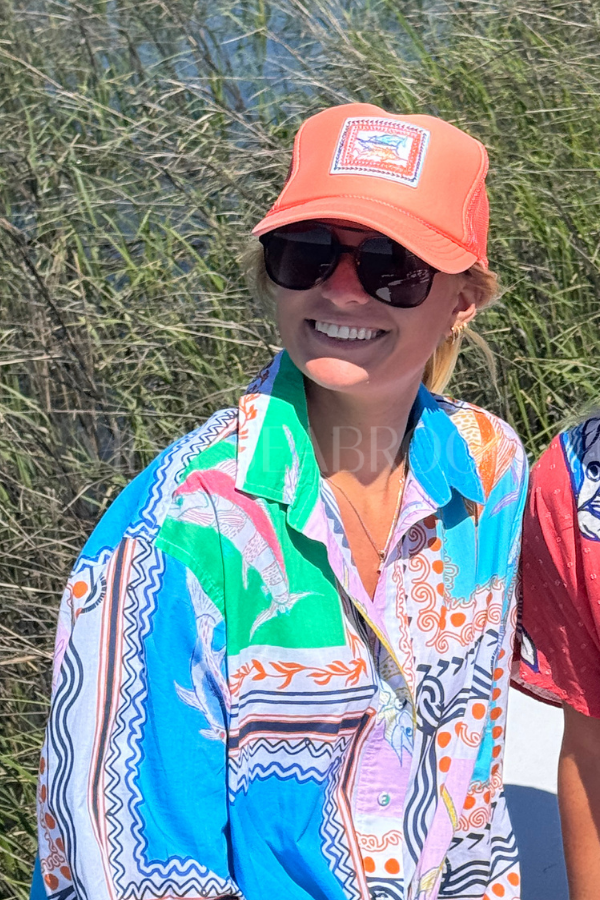 Beaufort Valley Trucker Hat x King + Pitt, Coral