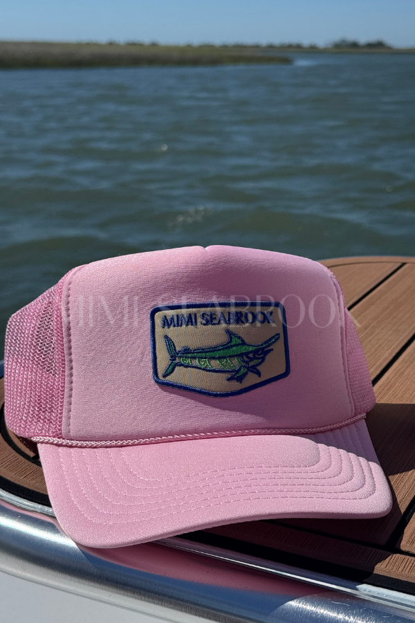 Beaufort Valley Trucker Hat x King + Pitt, Pink