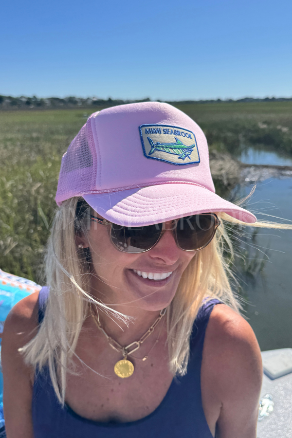 Beaufort Valley Trucker Hat x King + Pitt, Pink