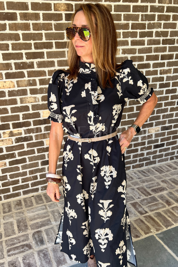 Bergner dress, black