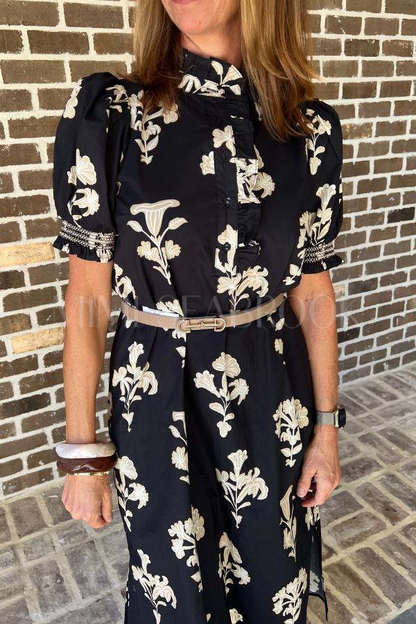 Bergner dress, black