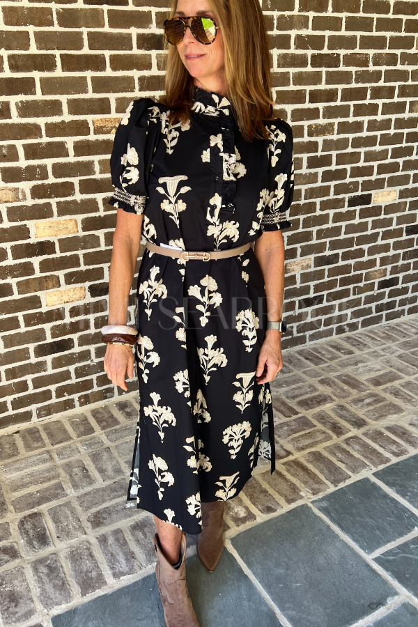 Bergner dress, black