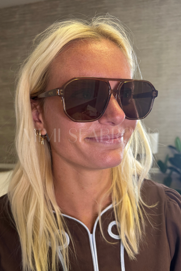 Billie sunglasses, brown by Freyrs