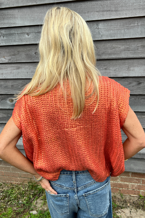 Bilton sweater, orange