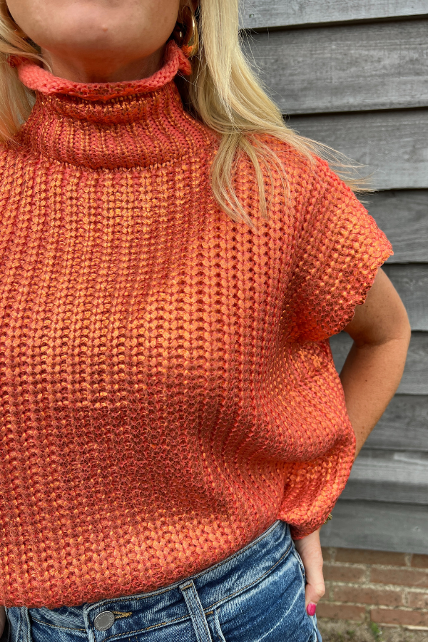 Bilton sweater, orange