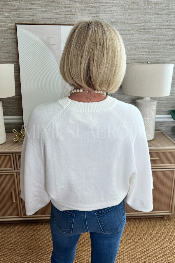 Bonneville sweater, cream