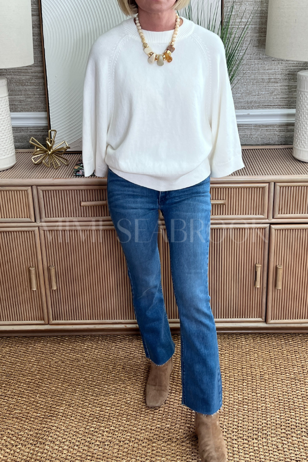 Bonneville sweater, cream