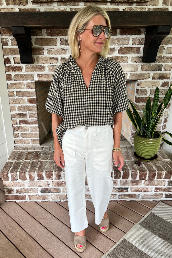 Boykin top, black