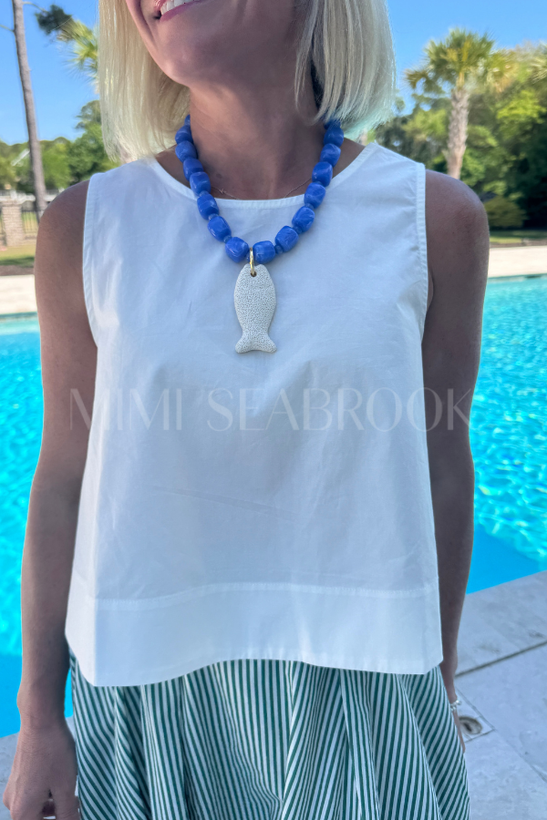 Breckin top, off white