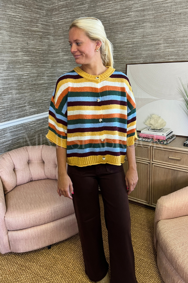 Brenner sweater, mustard