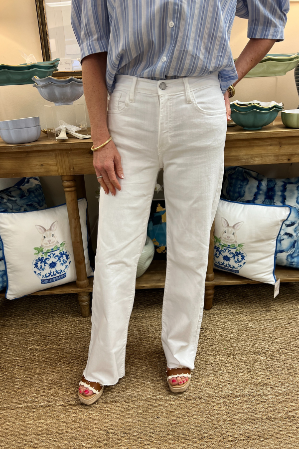 Brianna jeans, white