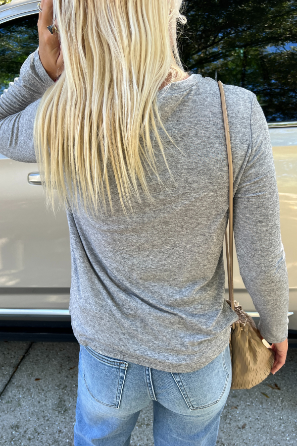 Britta top, grey