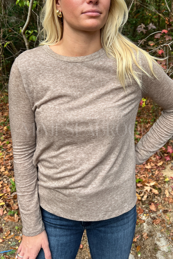 Britta top, brown