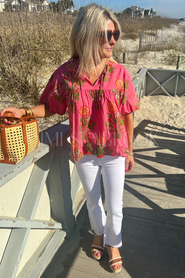 Bullard top, pink