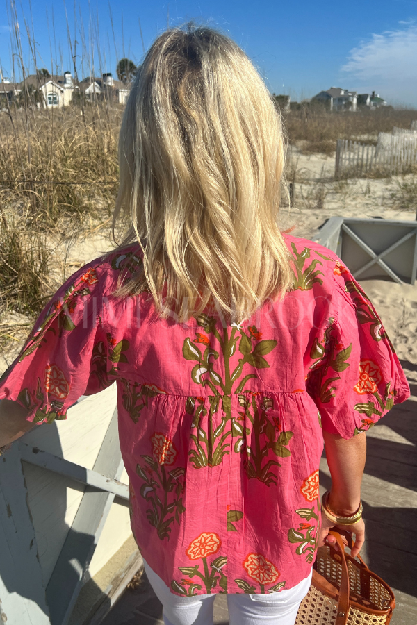 Bullard top, pink