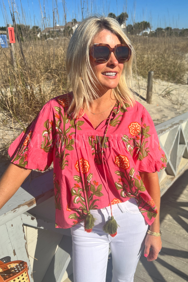 Bullard top, pink