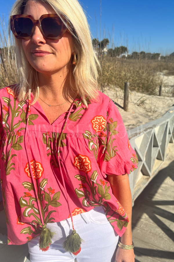 Bullard top, pink