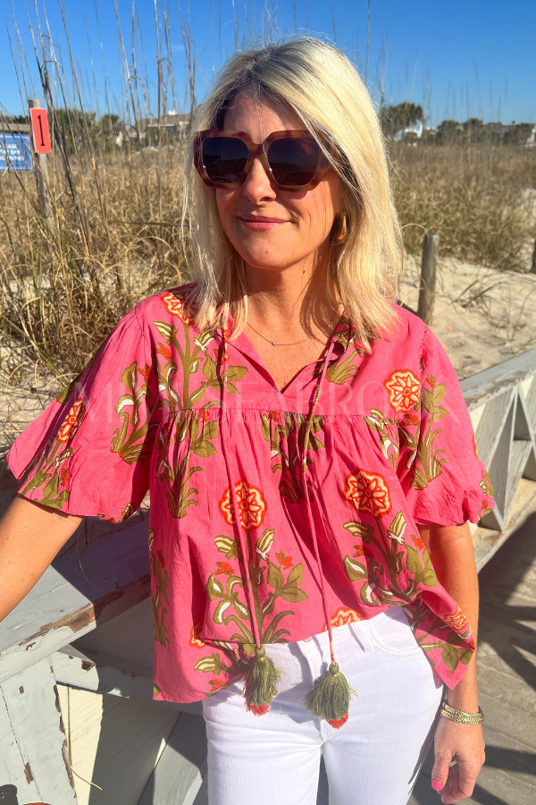 Bullard top, pink