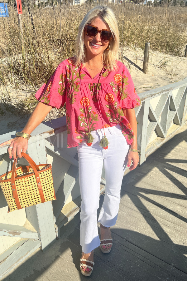 Bullard top, pink