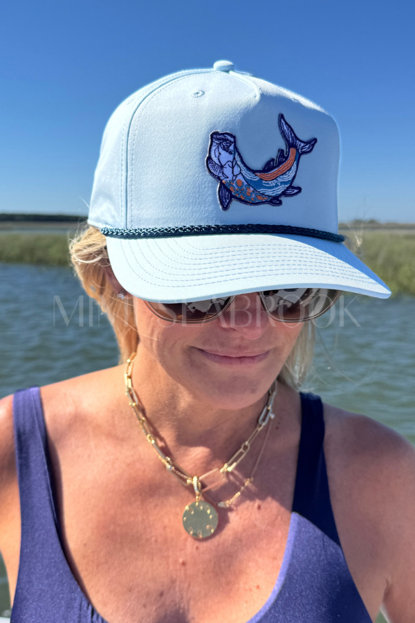 Bulls Bay Hat x King + Pitt, Blue/Navy