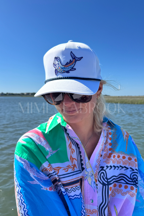 Bulls Bay Hat x King + Pitt, Blue/Navy