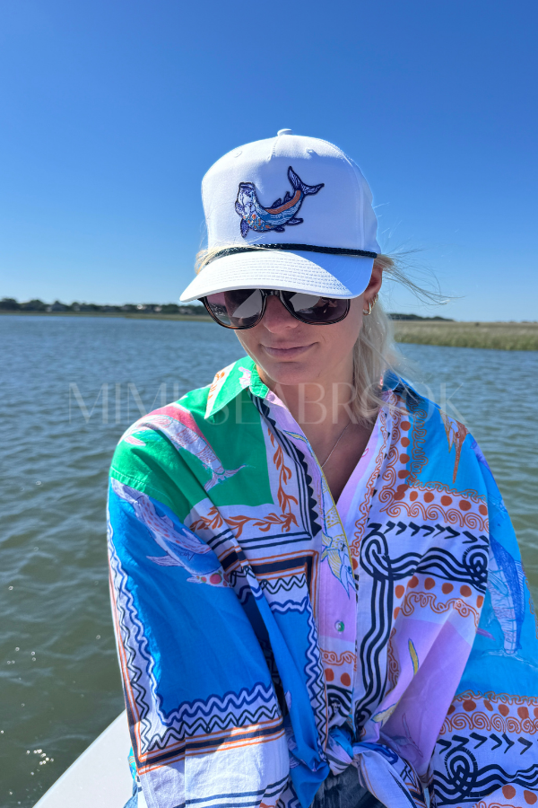 Bulls Bay Hat x King + Pitt, Blue/Navy