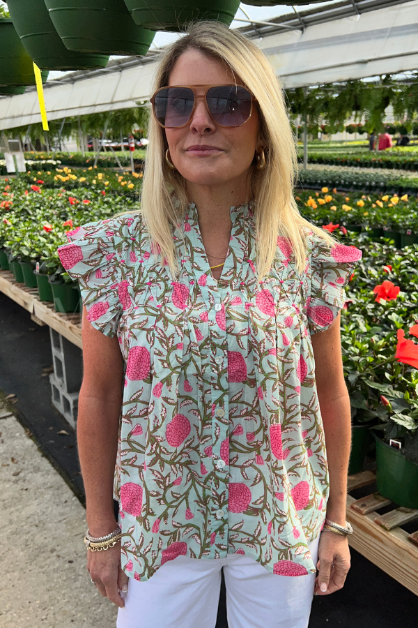 Burgess top, pink
