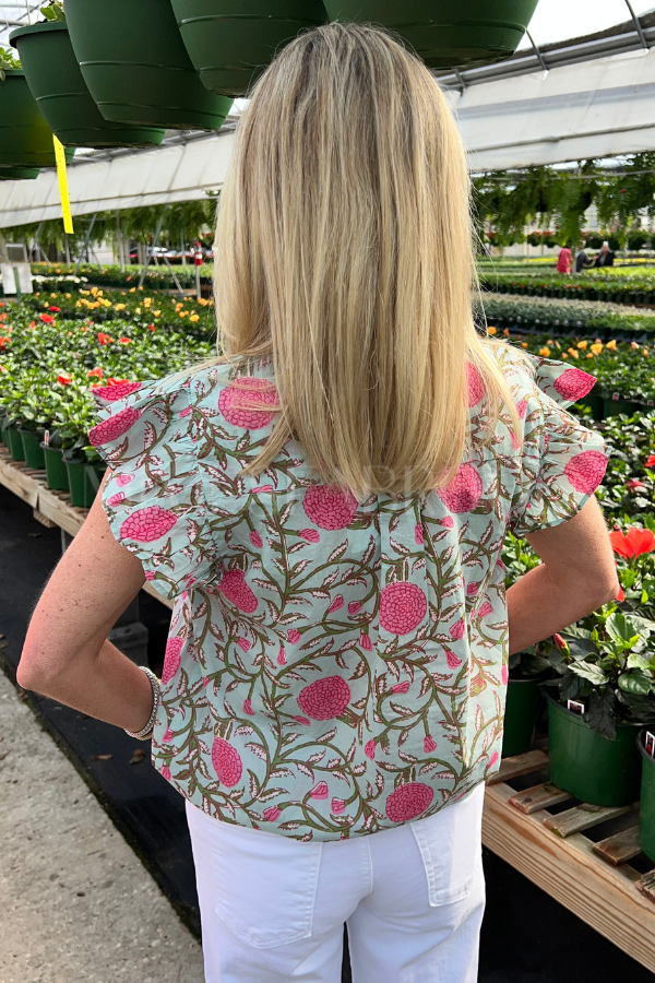 Burgess top, pink