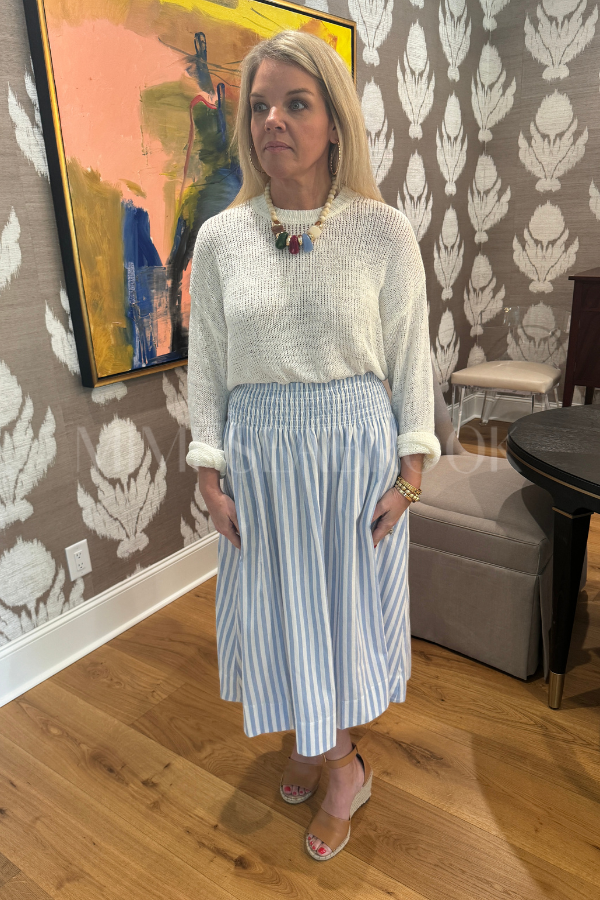 Campbell skirt, blue