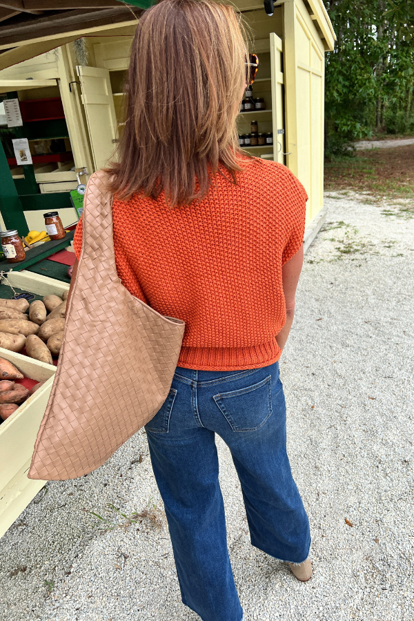 Carleen sweater, rust