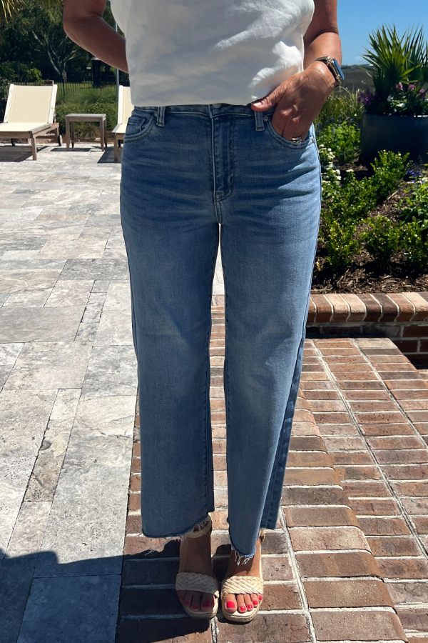 Carli jeans, medium denim