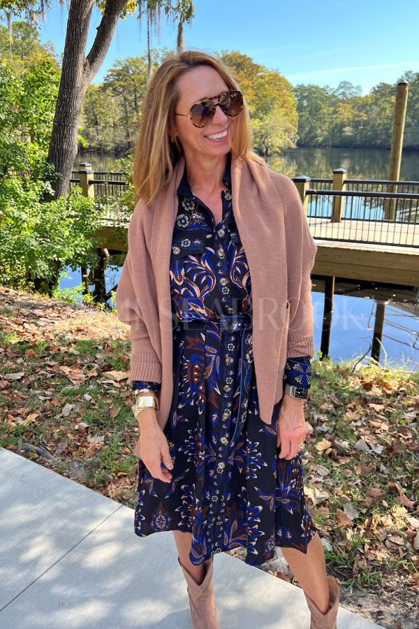 Carlton sweater, latte