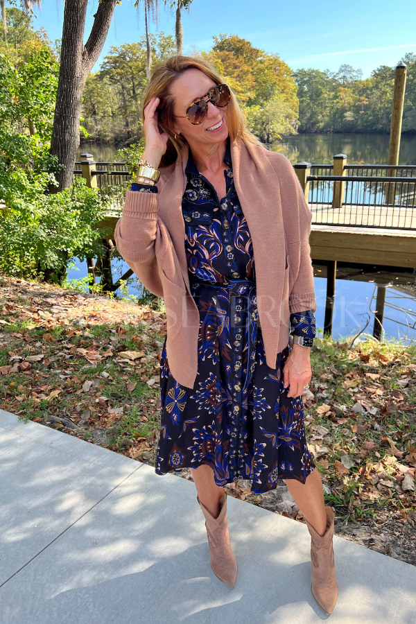 Carlton sweater, latte