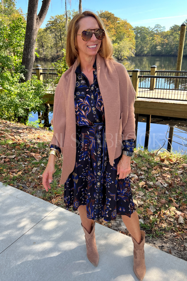 Carlton sweater, latte