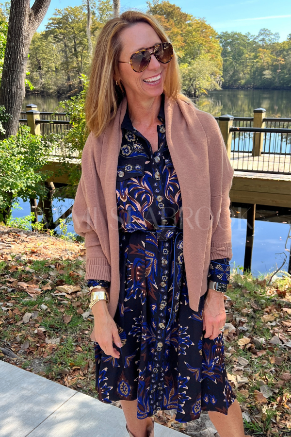 Carlton sweater, latte