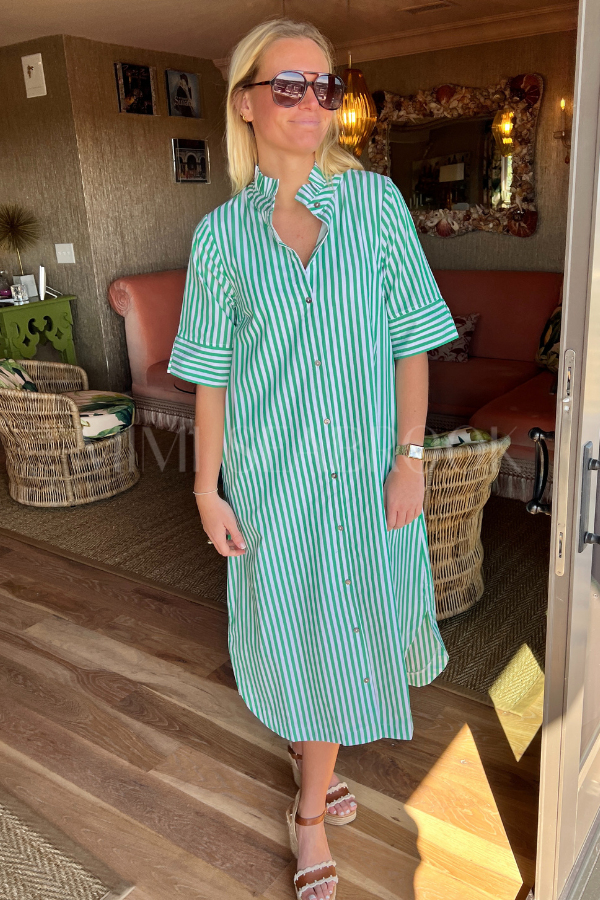 Carolyn dress, green