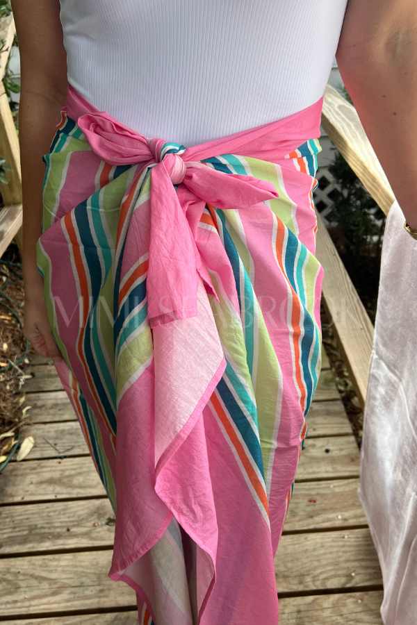 Castaway Stripe Sarong