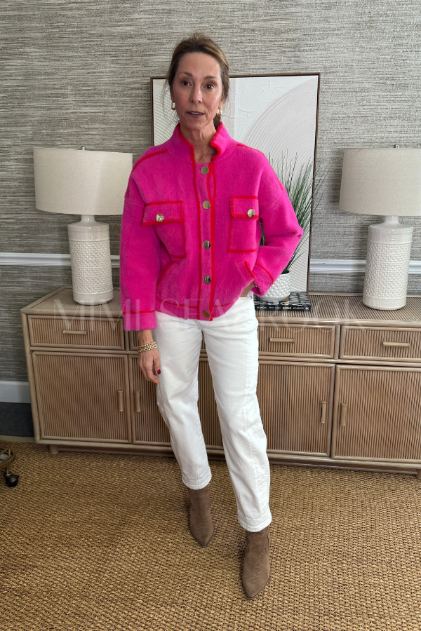 Cherish barrel jeans, cream