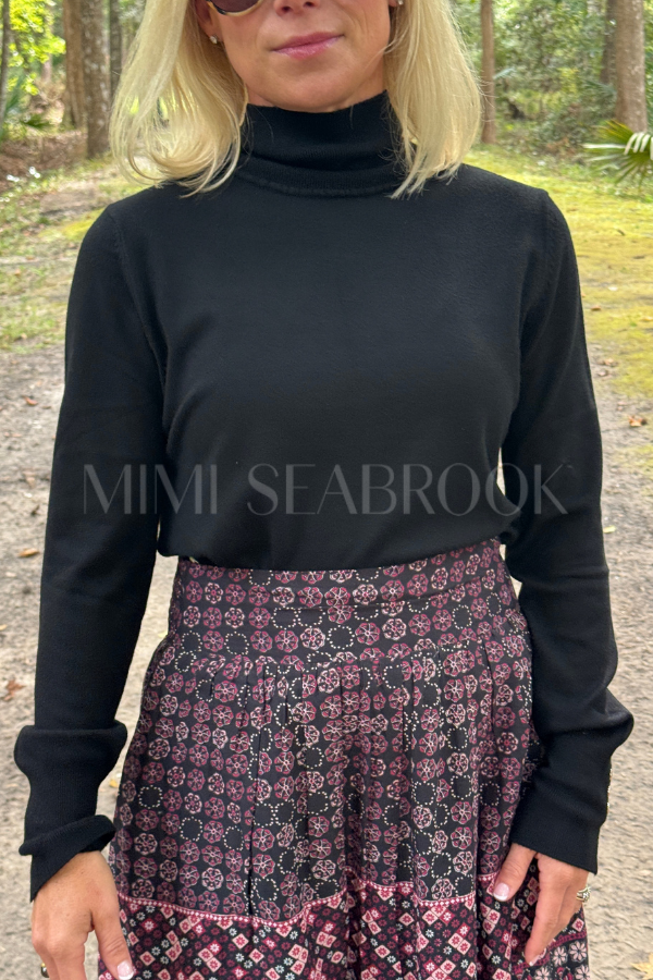 Chesley sweater, black